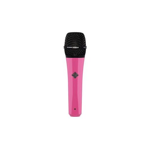  Adorama Telefunken M80 Handheld Supercardioid Dynamic Vocal Microphone, Pink & Black M80 PINK W/ BLACK