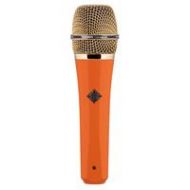 Adorama Telefunken M80 Handheld Supercardioid Dynamic Vocal Microphone, Orange & Gold M80 ORANGE W/ GOLD