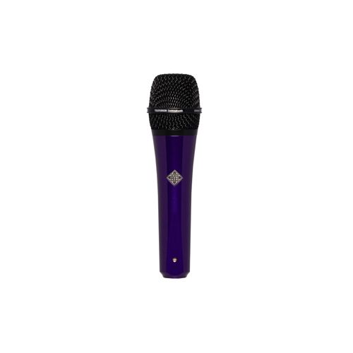  Adorama Telefunken M80 Handheld Supercardioid Dynamic Vocal Microphone, Purple & Black M80 PURPLE W/ BLACK