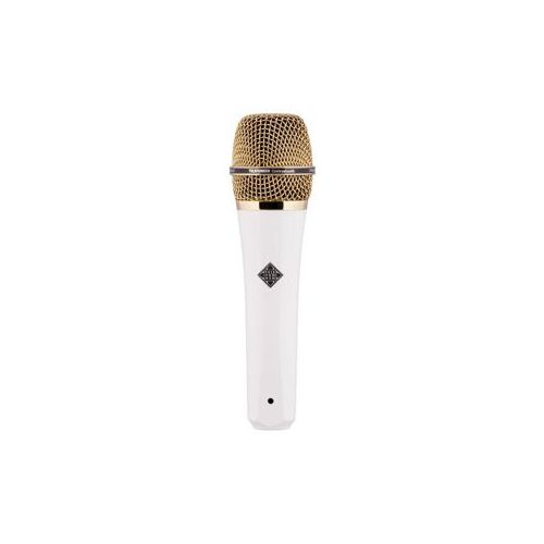  Adorama Telefunken M81 Handheld Supercardioid Universal Dynamic Mic, White & Gold M81 WHITE W/ GOLD