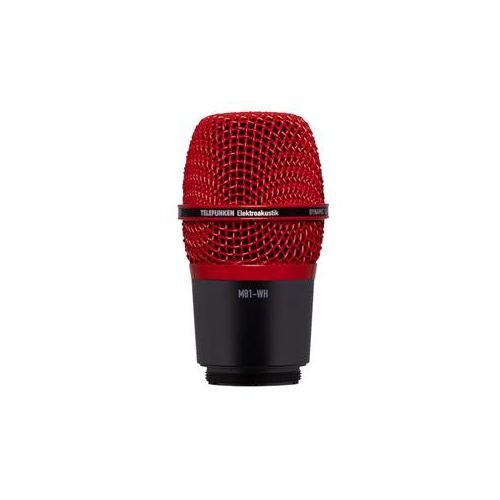  Adorama Telefunken M81-WH Wireless Supercardioid Universal Dynamic Mic Capsule, Red M81-WH RED WIRELESS