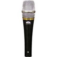 Adorama Heil Sound PR20 Dynamic Cardioid Handheld Microphone, 3 Metal Windscreens, Black PR20