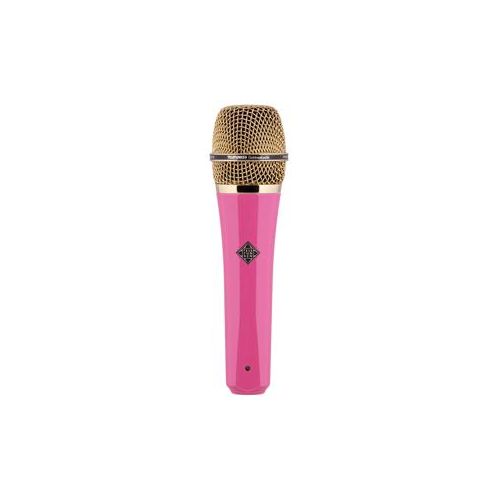  Adorama Telefunken M80 Handheld Supercardioid Dynamic Vocal Microphone, Pink & Gold M80 PINK W/ GOLD