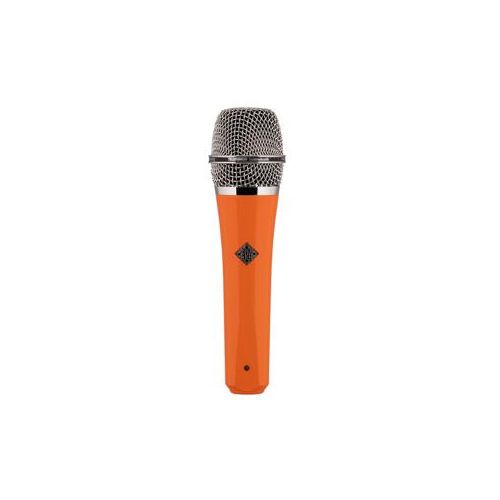  Adorama Telefunken M80 Handheld Supercardioid Dynamic Vocal Microphone, Orange & Chrome M80 ORANGE W/ CHROME