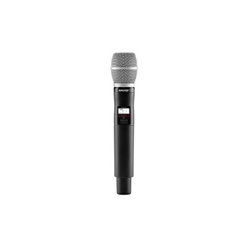  Adorama Shure QLXD2 Wireless Handheld Transmitter, SM86 Mic Capsule, J50A: 572 - 616MHz QLXD2/SM86=-J50A