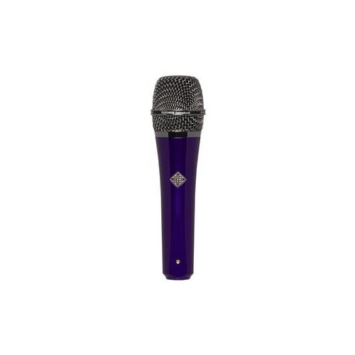  Adorama Telefunken M81 Handheld Supercardioid Universal Dynamic Mic, Purple & Black M81 PURPLE W/ BLACK