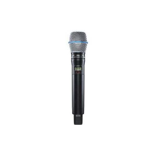  Adorama Shure ADX2FD Handheld Transmitter with Beta 87C Mic Capsule, H54: 520-636 MHz ADX2FD/B87C=-H54