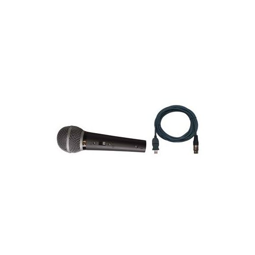  Adorama Audio 2000s APM150USB Super-Cardioid Neodymium Dynamic Microphone, 20 USB Cable APM150USB