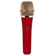 Adorama Telefunken M80 Handheld Supercardioid Dynamic Vocal Microphone, Red & Gold M80 RED W/ GOLD