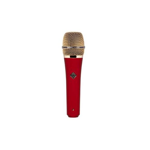  Adorama Telefunken M80 Handheld Supercardioid Dynamic Vocal Microphone, Red & Gold M80 RED W/ GOLD