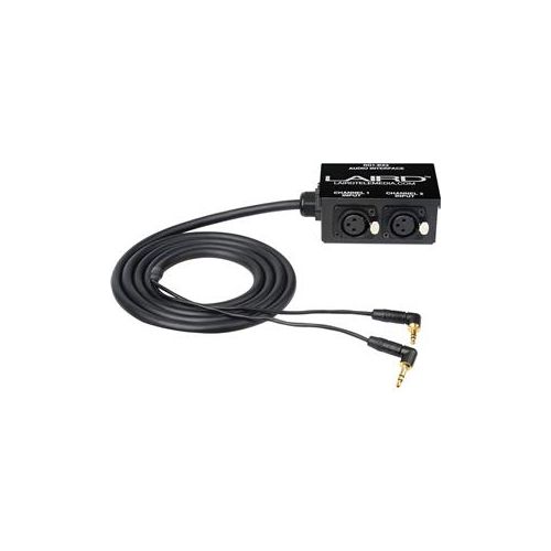  Adorama Laird RD1-BX2 3.5mm TRS to Full Size XLR3 Audio Interface RD1-BX2
