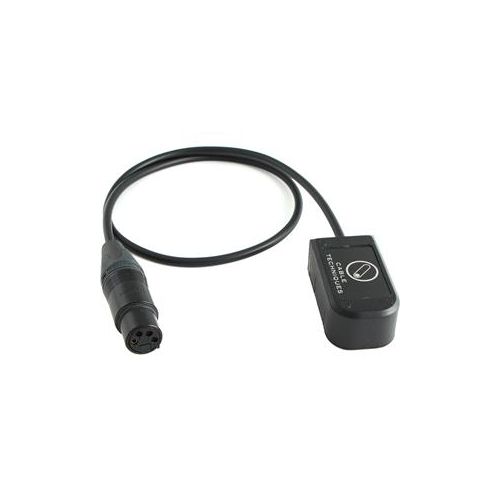  Adorama Cable Techniques Smart Battery Adapter Cap to XLR-4F Connector, 24, DC Only CT-SMARTCAP-X4