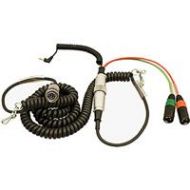 Adorama Ambient Recording Hirose 10-pin M to Hirose 10-pin F Coiled Cable with HBY10-35W HBS10Y10-35W