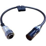 Adorama Peter Engh 2 10-pin Hirose Mixer End to 7-pin XLR Male M3 Quick Release Cable PE-1041