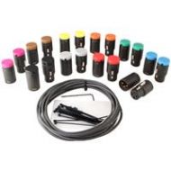 Adorama Cable Techniques Low-Profile XLR 3-Pin Cable DIY Bundle (Set of 10) CT-LP-DIY-X-10