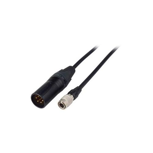  Adorama Laird 5 Hirose HR 4-Pin Male to XLR 4-Pin Male Power Cable SD-PWR2-05