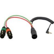 Adorama Ambient Recording Inverse Breakout Cable 7-pin XLR Male to Dual 3-pin XLR Female HBYA7-35W