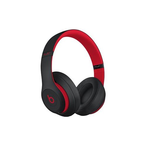  Adorama Beats by Dr. Dre Beats Studio3 Wireless Over-Ear Headphones, Defiant Black/Red MX422LL/A