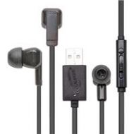 Adorama Califone E3USB Earbud Headphones with Mic and USB Plug E-3USB