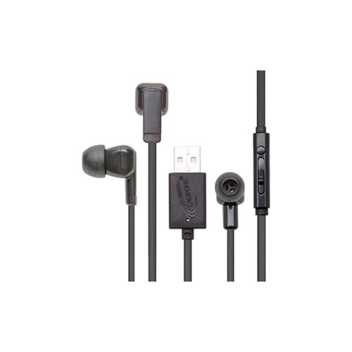  Adorama Califone E3USB Earbud Headphones with Mic and USB Plug E-3USB