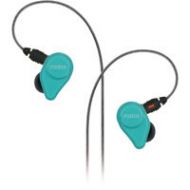 Adorama Fostex TE04 Closed Dynamic Stereo Earphones with Omnidirectional Mic, Green AMS-TE-04BL