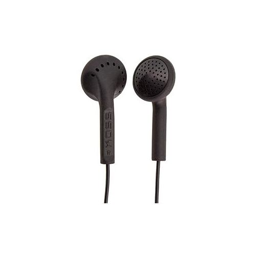  Koss KE10 Lightweight Earbud Headphones, Black 189775 - Adorama