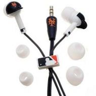 Adorama Ihip Digital MLB New York Mets Batting Helmet Earbuds MLF10114NYM