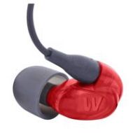 Adorama Westone UM1 Single Driver Noise-Isolating In-Ear Earphones, Red 79482