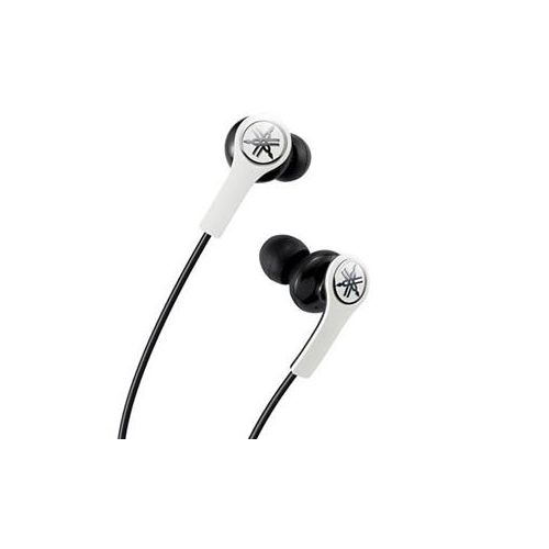  Adorama Yamaha EPH-M100WH 30mW High-Performance Earphones with Remote and Mic, White EPH-M100WH