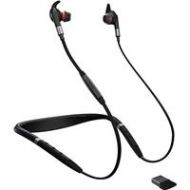 Adorama Jabra Evolve 75e UC Wireless Earbuds with Link 370 USB Adapter 7099-823-409