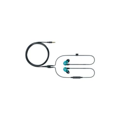  Adorama Shure SE215SPE Special Edition Sound-Isolating In-Ear Stereo Earphones - Blue SE215SPE-B-UNI