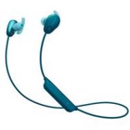 Adorama Sony WI-SP600N Wireless Noise-Canceling In-Ear Sports Headphones with Mic, Blue WISP600N/L