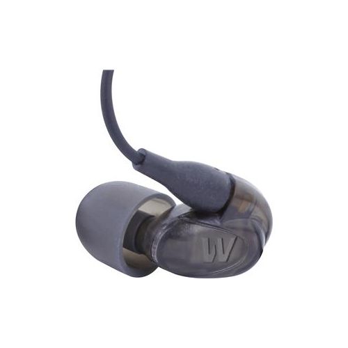  Adorama Westone UM 1 Single-Driver Stereo In-Ear Headphones with Cable, Smoke 79484