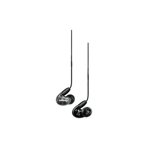  Adorama Shure Aonic 4 Sound-Isolating Earphones , Black SE42HYBK+UNI