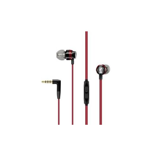  Adorama Sennheiser CX 300S Closed-Back In-Ear Earphones with Microphone, Red 508595