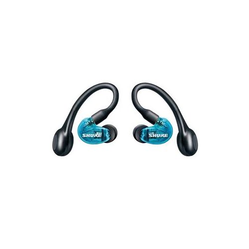  Adorama Shure AONIC 215 True Wireless Sound Isolating Earphones, Blue SE215SPE-B-TW1