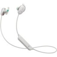 Adorama Sony WI-SP600N Wireless Noise-Canceling In-Ear Sports Headphones with Mic, White WISP600N/W