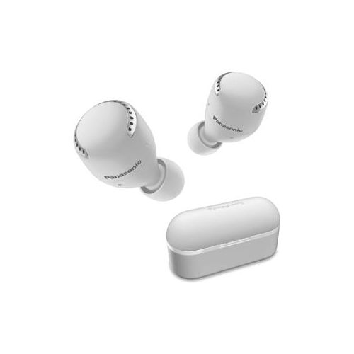  Adorama Panasonic RZ-S500W True Wireless Earphones, Dual Hybrid Noise Cancelling, White RZ-S500W-W