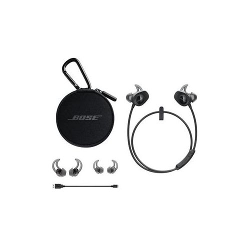  Bose SoundSport Wireless Headphones - Black 761529-0010 - Adorama