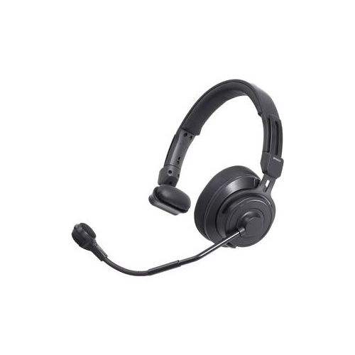  Adorama Audio-Technica BPHS2S-UT Single-Ear Stereo Headset w/ Mic,Unterminated Connector BPHS2S-UT