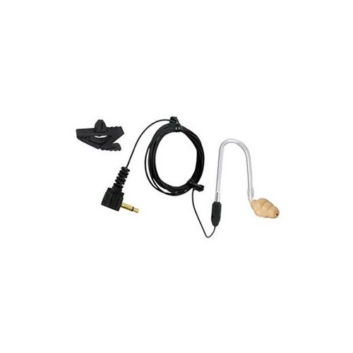  Adorama Voice Technologies VT600 IFB Earphone with Coiled Tube and Straight Cable VT0148