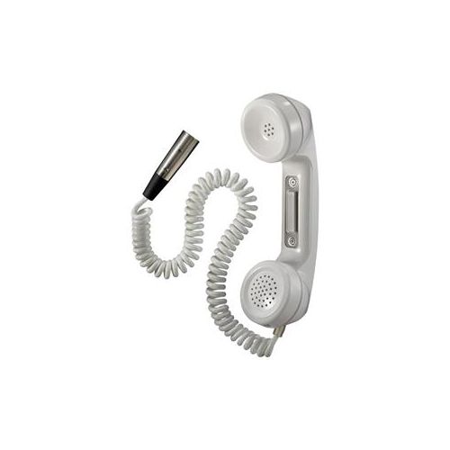  Adorama Telex HS-6000M Telephone Style PTT Handset, White F.01U.146.623