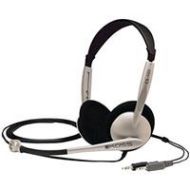 Adorama Koss CS100 Headset with Double-Sided Electret Noise-Cancelling Microphone, Gold 193087