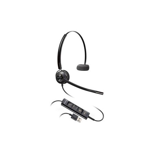  Adorama Plantronics EncorePro HW545 USB Convertible Monaural Noise-Canceling Headset 203474-01