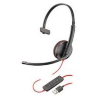 Adorama Plantronics Blackwire 3210 USB Type-A Corded Monaural UC Headset with Mic 209744-22