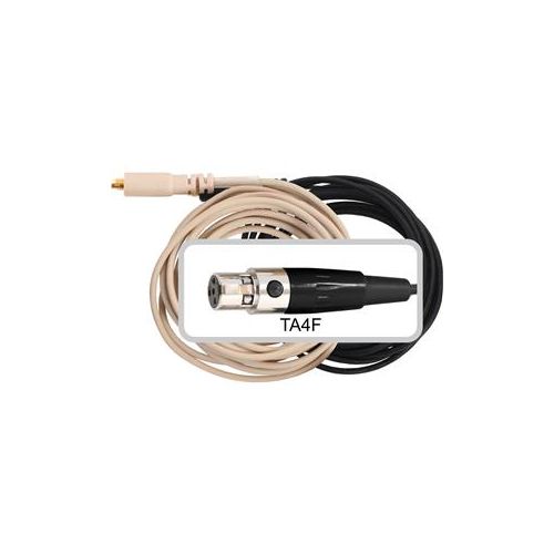  Adorama Galaxy Audio CBL3EV HS3/ES3 Headset Cable with TA4F Connector, Beige CBL3EVBG