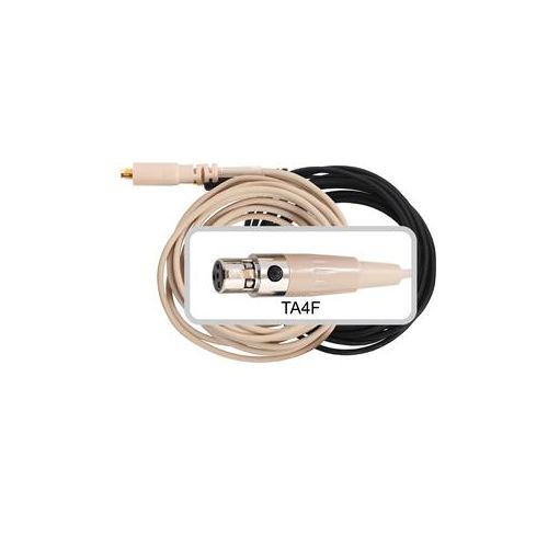  Adorama Galaxy Audio Galaxy CBLEV ESS/HSD/HSE/HSH Headset Cable w/TA4F Connector, Black CBLEVBK