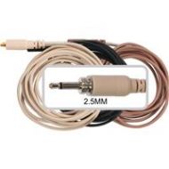 Adorama Galaxy Audio CBLECD ESS/HSD/HSE/HSH Headset Cable with 2.5mm Locking, Cocoa CBLECDCC