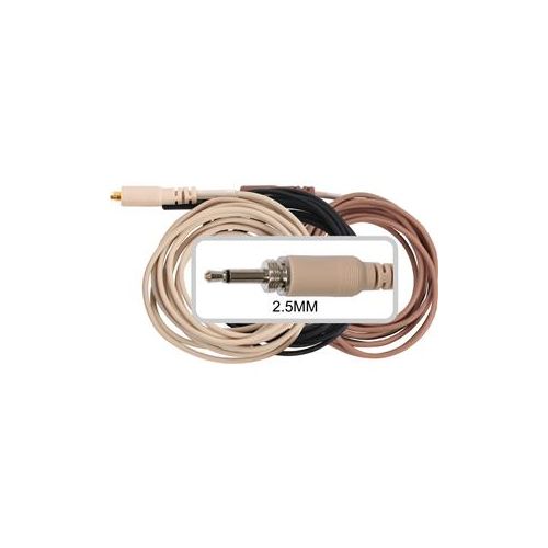  Adorama Galaxy Audio CBLECD ESS/HSD/HSE/HSH Headset Cable with 2.5mm Locking, Cocoa CBLECDCC