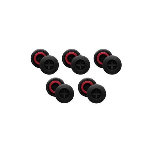  Sennheiser Silicone Ear Adapter, Small, 5 Pair, Red 507494 - Adorama